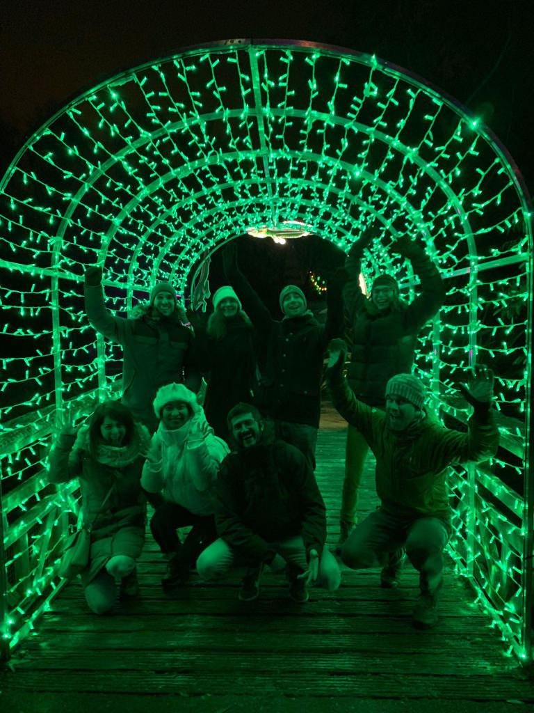 Illuminate at the London Wetlands Centre, Dec 2022 (gap was where Harry was meant to be - sadly he was unwell). Thanks to Miriam for the pics! 